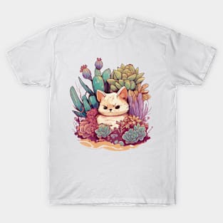 Cute kawaii cat T-Shirt